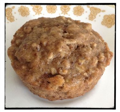 Vegan Banana Oatmeal Breakfast Muffins