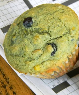 Double - Blueberry Super Corn Muffins
