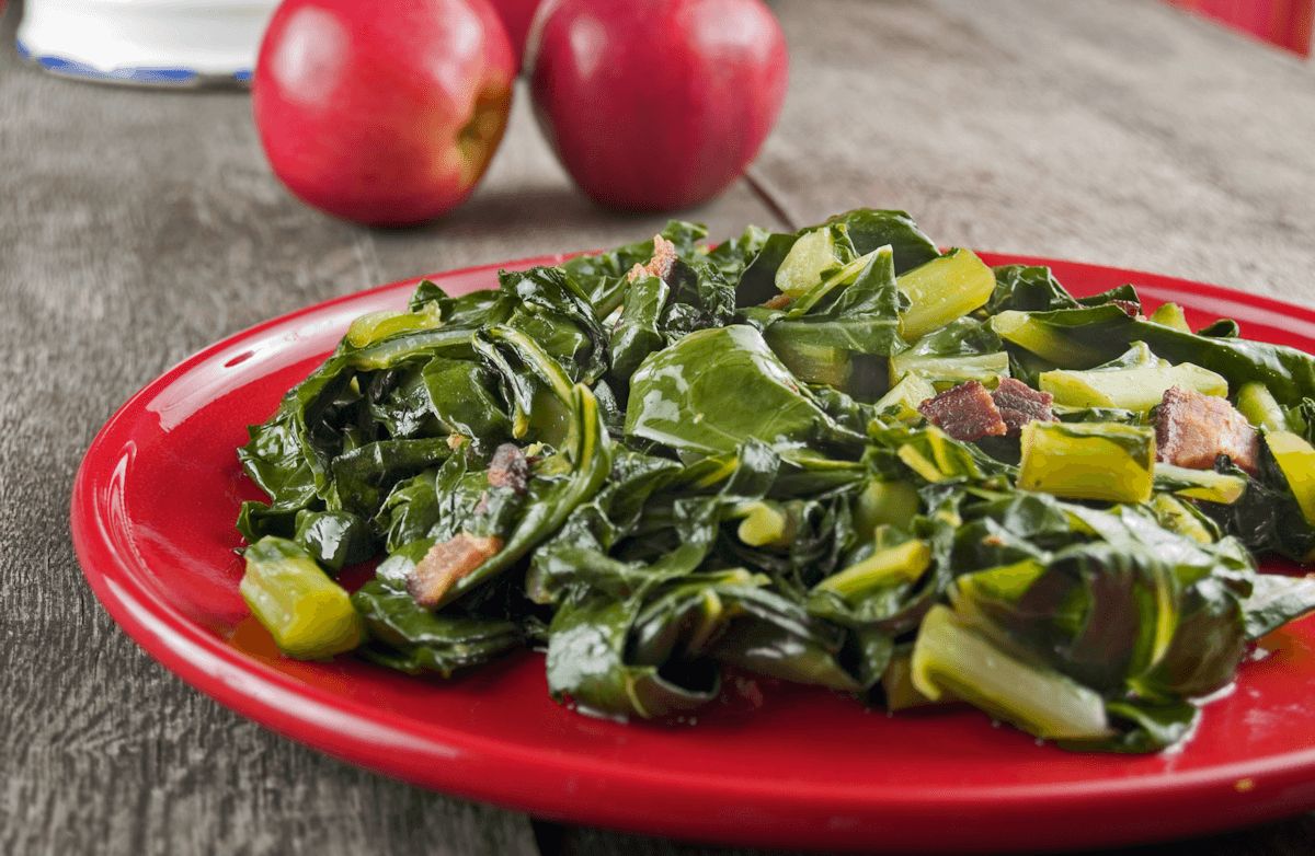 Slow Cooker Collard Greens