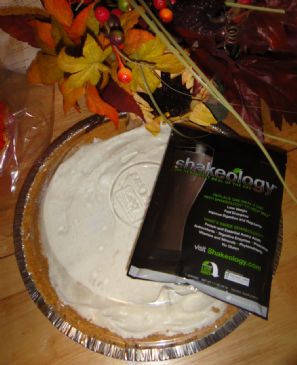 Shakeology Chocolate Pumpkin Pie
