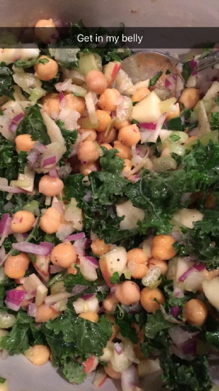 Chick pea salad