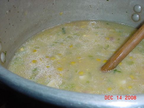 Burgy's Chicken Corn Soup