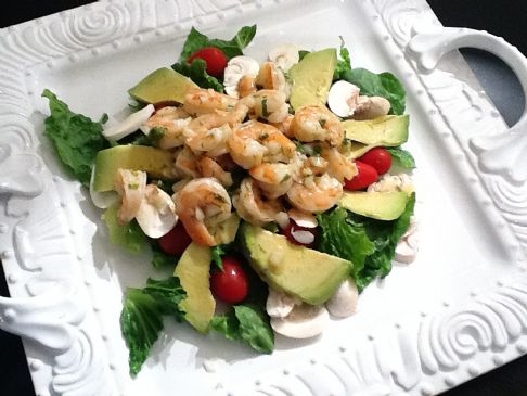 Dilled Shrimp Salad with Herb Dill Dressing