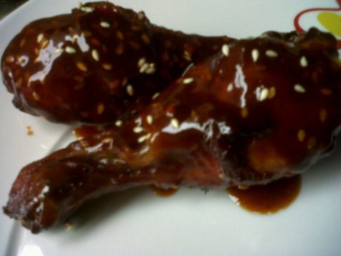 chicken drumstick sesame bbq