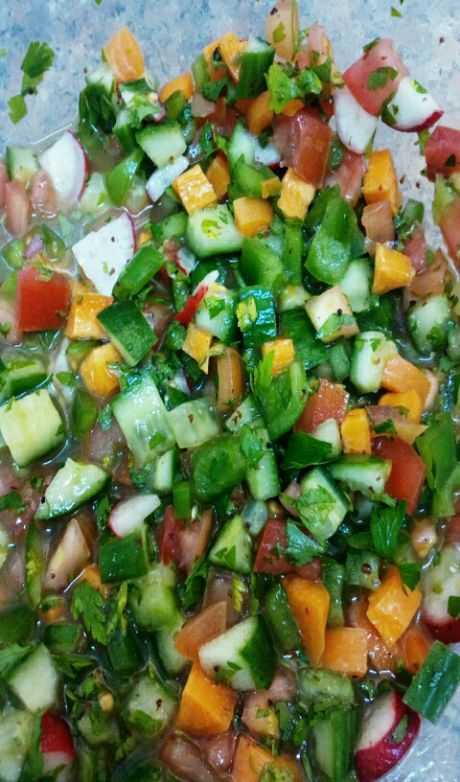 Arabic Diced Salad