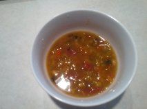 Dianna's Lentil and white bean soup with a kick