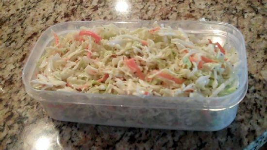 Dinah's Low Carb Coleslaw