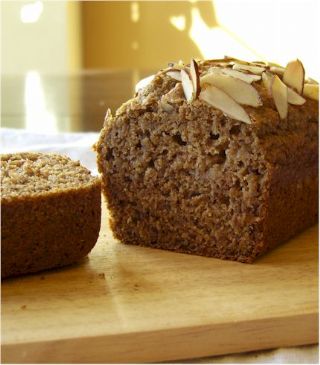 Sugar-free Spelt Banana Bread