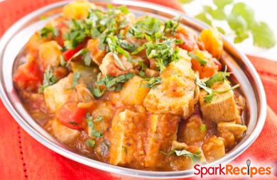 Tofu and Squash Curry