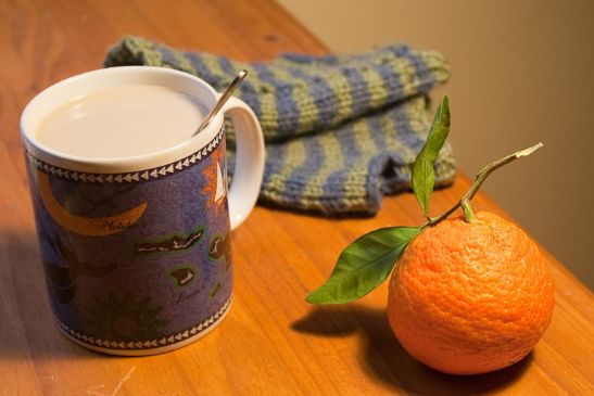 Orange-Cocoa Dessert Coffee (low fat and low carb!)