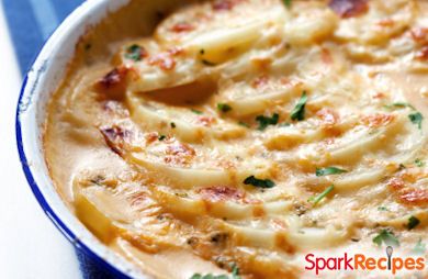 Low Cholesterol Scalloped Potatoes