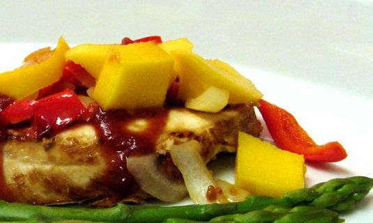 Prickly Pear Mango Citrus Chicken