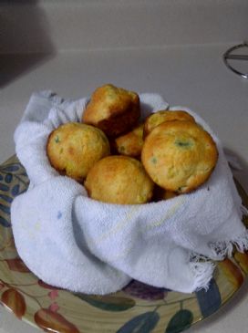 Easy Mexican cornbread muffins