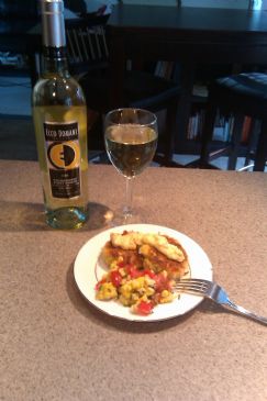 Crab Cakes with Spicy Remoulade and Sweet Corn Salad