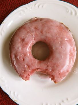 Strawberry Glazed Donuts