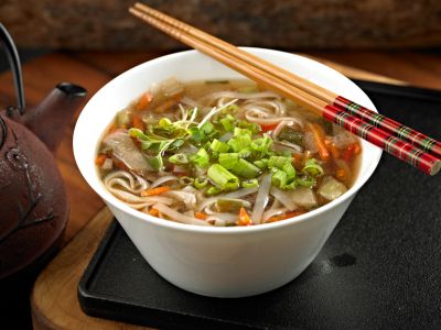 15-Minute Asian Beef Soup