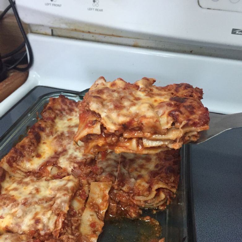 Beef Lasagna with Whole Grain Noodles