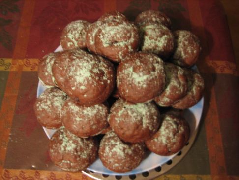 Healthy Cranberry Chocolate and Applesauce Muffins