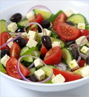 Horiatiki Salata (Greek Salad)