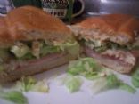 Homemade submarine sandwiches