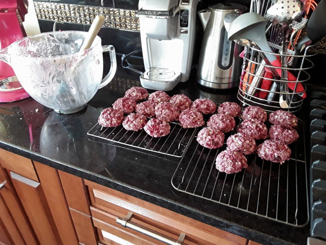 White Chocolate and Raspberry Scones (126cal per scone)