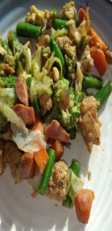 Super Fast Pork and Veggie Stir Fry