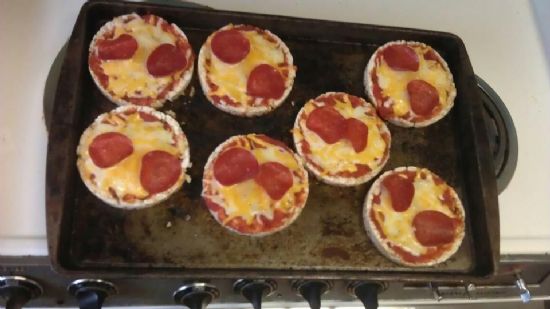 Rice cake Pizza