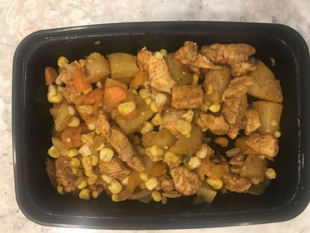 Fajita Chicken Corn and Potato Casserole by Tamera