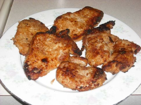 Oven-Fried Boneless Pork Chops