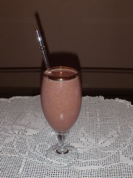 Celeste's Chocolate Protein Smoothie