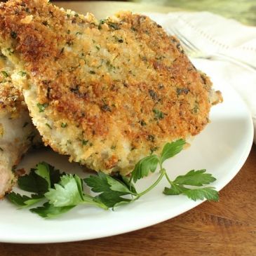 Crispy Oven Baked Pork Chops