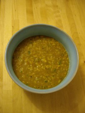 Curried Rice and Red Lentils