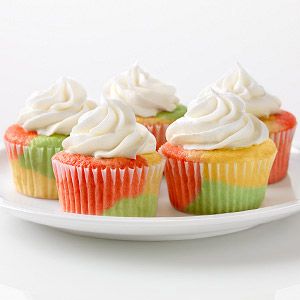 Spring Pastels Lite Cupcakes