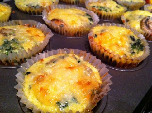 Rachel Mac's Low-Carb Crustless Mini Quiche