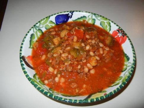 Hannah's brussel sprout stew