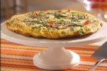 Cheese Vegetable and Ground Turkey Frittata