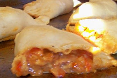 Sausage and Pepper Calzones