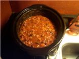 Fabulous Crockpot Turkey and Bean Chili