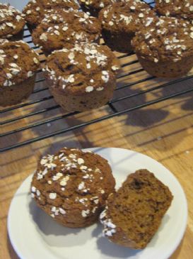 Light Pumpkin Bran Muffins