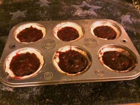 Low Sugar/Fat Cranberry Tarts