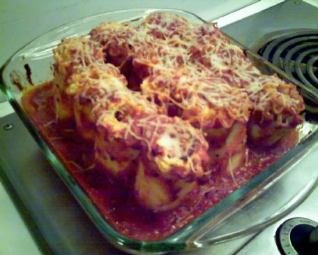Baked Ham and Cheese Lasagna Rolls