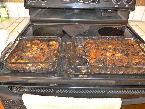 cocoa bread pudding( as a breakfast entree!)