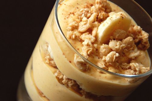 Greek Yogurt Pumpkin Granola Parfait