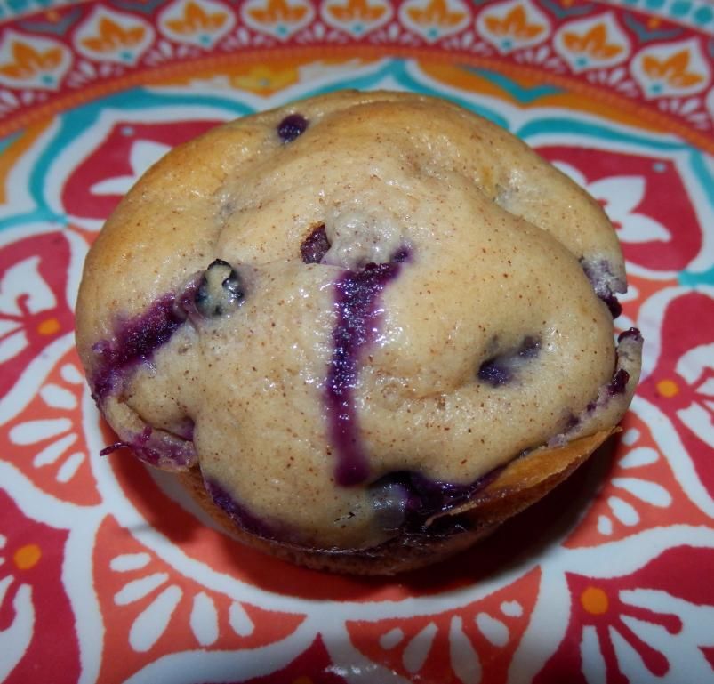 Low Sodium Blueberry Muffins