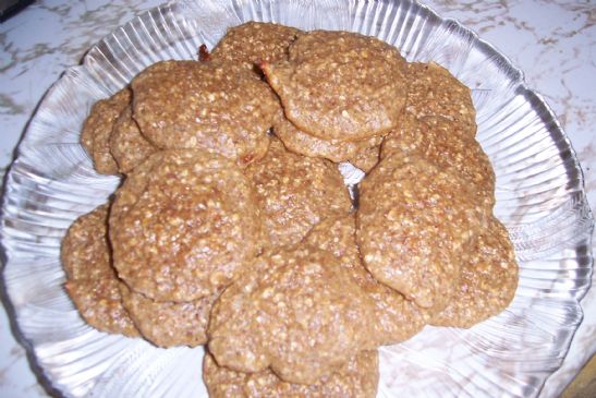 Almond Butter Protein Powder Oatmeal Cookies