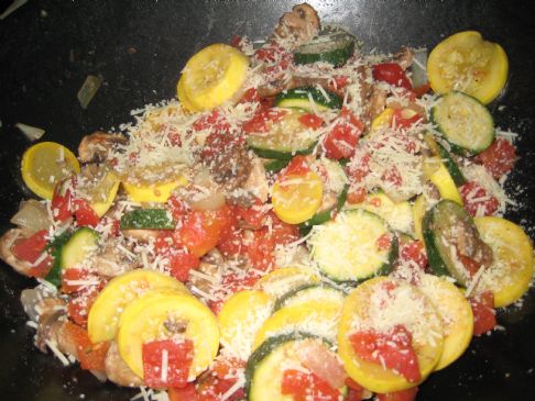 Zucchini, Squash and Tomato Mix