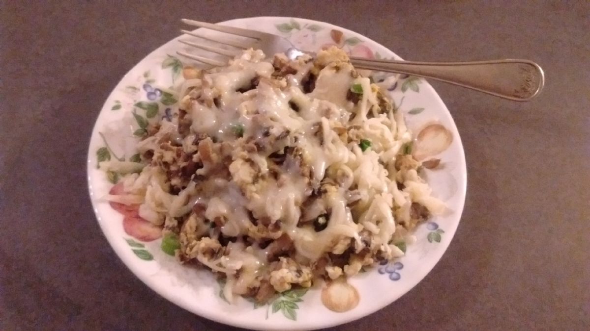 Fancy Mushroom Scramble