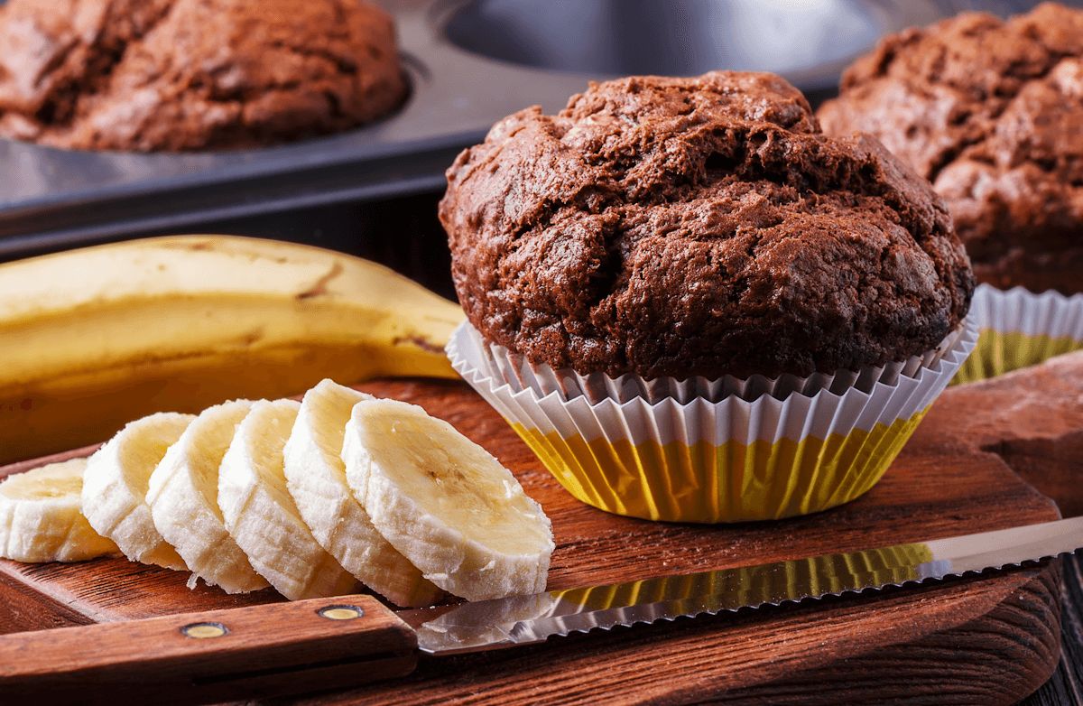 Egg-Free Chocolate Banana Muffins or Bread