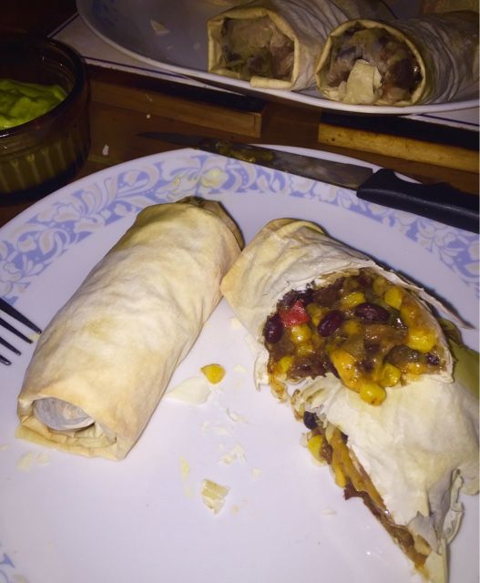 Southwest egg rolls (phyllo)