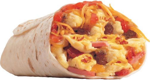 Fat Breakfast Burrito